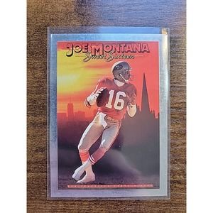 Joe Montana 1992 Skybox Primetime #M06/15 - Sweet Sixteen - NFL - Fresh Pull